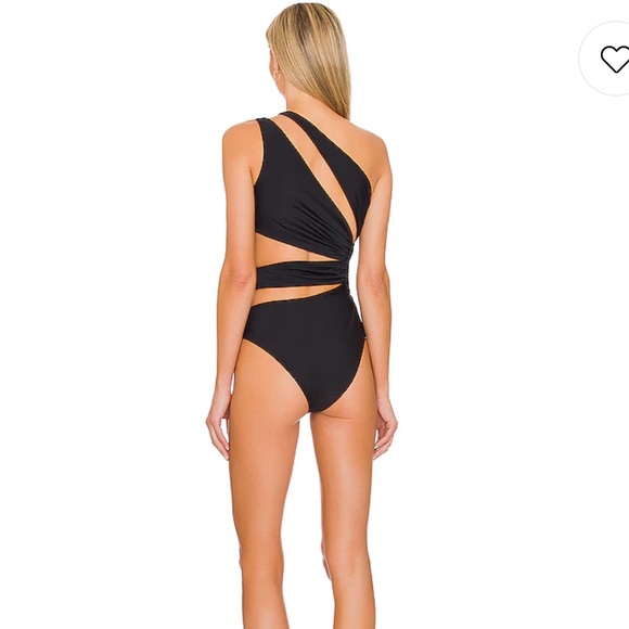 DEVON WINDSOR Nadine One Piece in Black - Picture 3 of 4